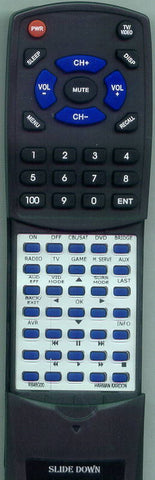 HARMANKARDON AVR3550HD Replacement Remote