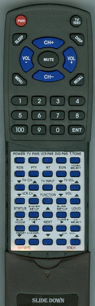 HITACHI RBHTAR150 Replacement Remote