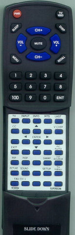 SUPERSCAN RC00024 Replacement Remote