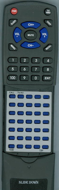COBY RTRC009 Replacement Remote