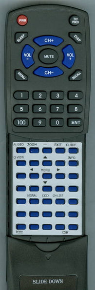 COBY RTRC032 Replacement Remote