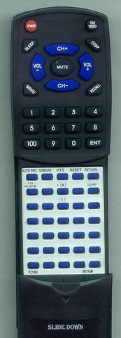 MOTEVA RTRC1004 Replacement Remote