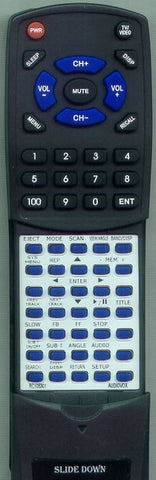 AUDIOVOX MVCH10A Replacement Remote