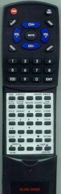 DURABRAND DUR1500 Replacement Remote