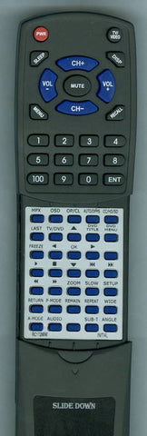 INITIAL DTV172 Replacement Remote