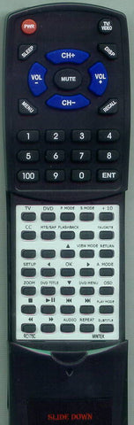 MINTEK RC-175C Replacement Remote
