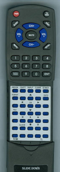 TCL RC198A Replacement Remote