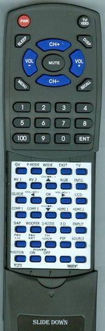 MAXENT RTRC272 Replacement Remote