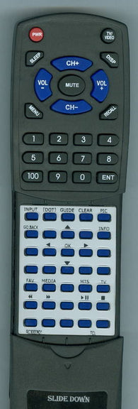 TCL LE46FHDP21TA Replacement Remote