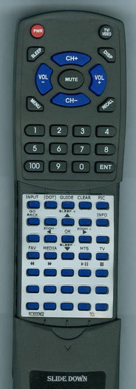 TCL LE32HDF3300TT Replacement Remote