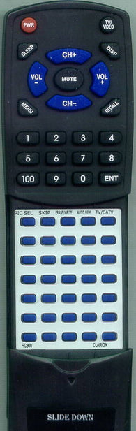 CLARION OHM641 Replacement Remote