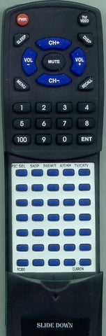 CLARION OHM641 Replacement Remote