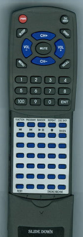 SM SMG299D Replacement Remote