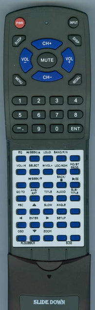 BOSS BV9757-B Replacement Remote
