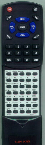 MINTEK DMA8700 Replacement Remote