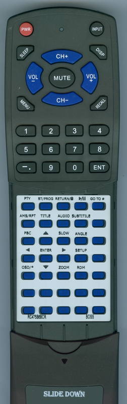 BOSS RC475-S6B-CR Replacement Remote – Remotes.net