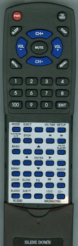 MAGNADYNE RV5090 Replacement Remote