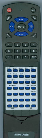 NAD NAD523 Replacement Remote