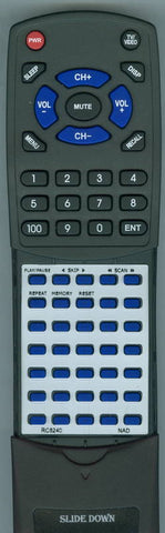 NAD RTRC5240 Replacement Remote