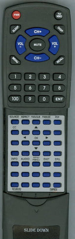 EMPREX HD-3701P Replacement Remote