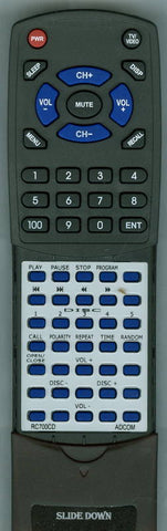 ADCOM RTRC700CD Replacement Remote