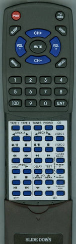 NAD RTRC713 Replacement Remote