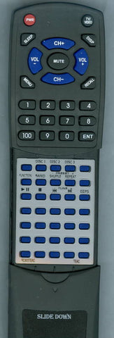 TEAC RTRC905TEAC Replacement Remote