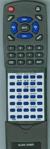 CLARION RCB043 Replacement Remote