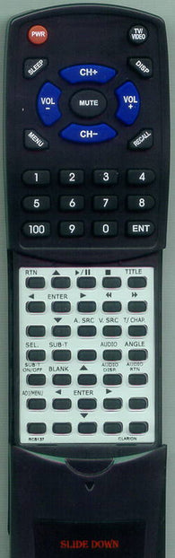 CLARION DVS9755Z Replacement Remote