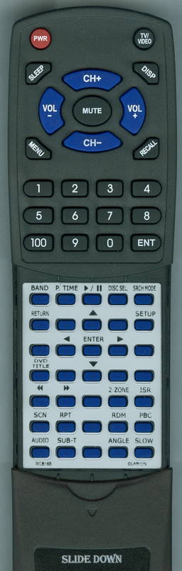 CLARION VCZ625 Replacement Remote Control