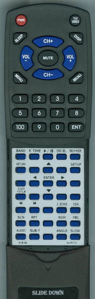 CLARION VRX935VD Replacement Remote