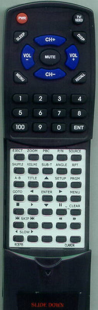 CLARION RCB755600 Replacement Remote
