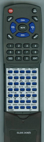 NAD RCC320BEE Replacement Remote