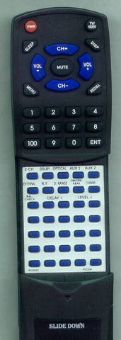 ADCOM RCGDD1 Replacement Remote