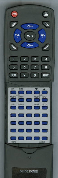 CLARION RTRCL123 Replacement Remote