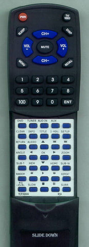 RCA RTRCR192AA4 Replacement Remote