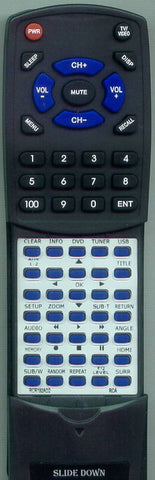 RCA RTRCR192AD2 Replacement Remote