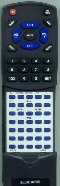 ADVENT RCS11OA Replacement Remote