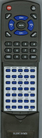 ADCOM GTP 830 Replacement Remote