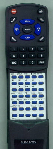 CLARION VB475 Replacement Remote