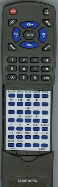 CLARION VT1500B Replacement Remote