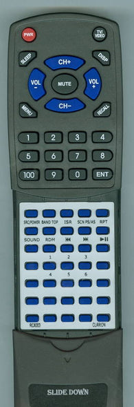 CLARION RCX003 Replacement Remote