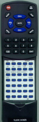 NAD T773 CREDIT CARD Replacement Remote
