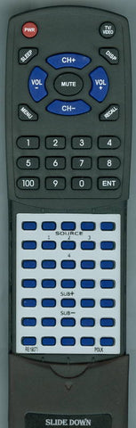 POLK SURROUNDBAR9000IHT Replacement Remote