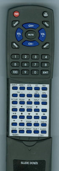 ELEMENT RE20QP02 Replacement Remote
