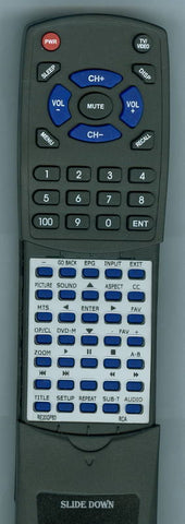 RCA LED24C45RQ Replacement Remote