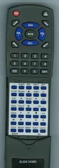 RCA LED22B45RQD Replacement Remote