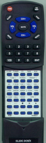 NAKAMICHI RE39 D1 Replacement Remote