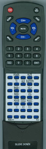 POLK RE62141 Replacement Remote