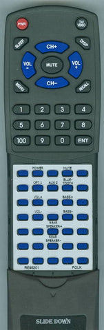 POLK DSB3 (WIRELESS REAR SPEAKERS) Replacement Remote